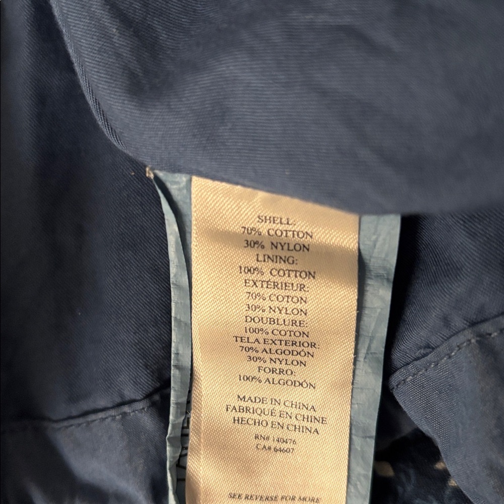Faherty Lightweight Blue Jacket - image 6